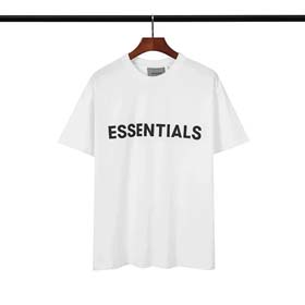 ESSENTIALS New Fashion Letter Loose Short Sleeve T-shirt（5 styles)-1831