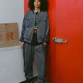 DENIM TEARS Fashion casual sports jacket suit-1628