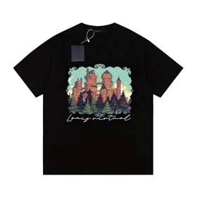Louis Vuitton LV Colorful printed T-shirt（13 styles)-1715