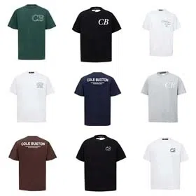 COLE BUXTON Fashion solid color T-shirt-1765