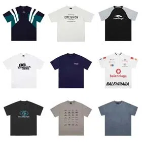 BALENCIAGA Summer fashion trend versatile T-shirt-2014