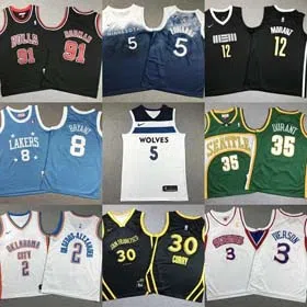 NBA Kobe Bryant embroidered basketball vest-2023