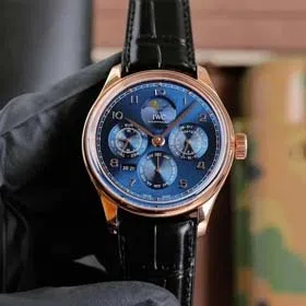 IWC Ultra-thin simple men's steel band ring watch（40 styles)-2092