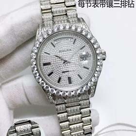 ROLEX Movement Starry Sky Diamond Waterproof Watch（30 styles)-2102