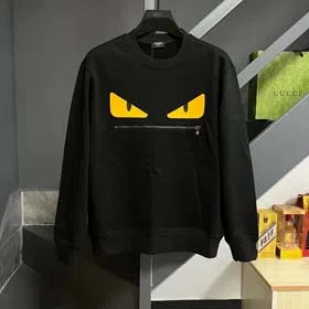 WEST Zipper Eyes Crewneck Sweatshirt（13 styles)-2131