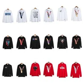 VLONE Fashionable sweatshirt with big logo-2192