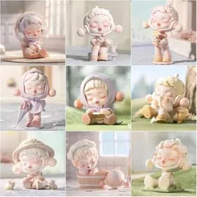 Motherland Version Temperature Bubble Mart Series Blind Box Figures Trendy Gift Ornaments Complete Set-2383
