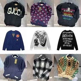 Louis Vuitton LV Gucci Balenciagar Loewe Spring new wool coat cardigan sweater-2527