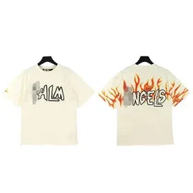 Palm Angels Letter Printed Casual Short Sleeve T-Shirt (2 styles)-2775