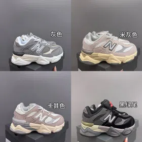 New Balance NB 9060 low-top children's running shoes-4123