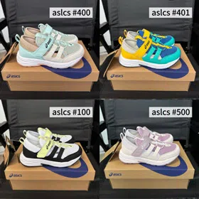 Asics RUNNING KIDS Shock-absorbing and breathable children's sandals-4207