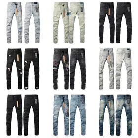 KSUBI new men's trousers ripped embroidered patch slim fit skinny jeans-4251