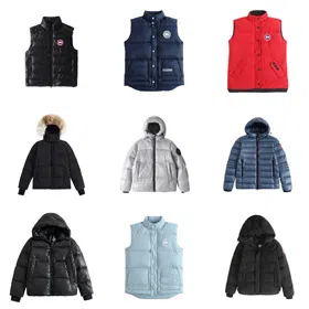 Canada Goose Crofton series waterproof and windproof ultralight hooded jacket puffer down jacket-4271
