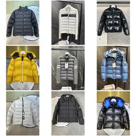 Moncler FW22 Dieng Black Label Matte Short Stand Collar Down Jacket-4286