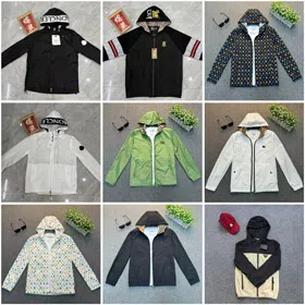 Gucci Moncler Prada new coat versatile fashion hooded casual jacket-4409