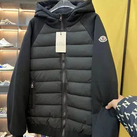 Moncler Maya Simple Warm Hooded Cotton Jacket-4828