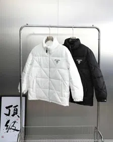 Prada hooded down jacket-4833