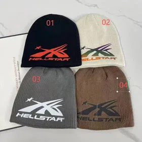 Hellstar knitted hat, baseball cap-5020