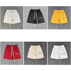 ESSENTIALS Mesh Drawstring Loose-Fit Shorts (FG)-5088