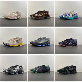 New Balance NB x atmos pink durable and lightweight casual athletic shoes-5116