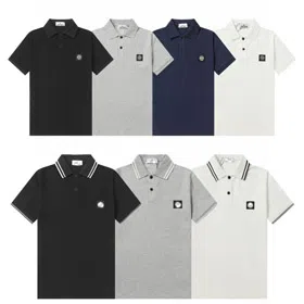 Stone Island loose-fitting breathable short-sleeved T-shirt-5243