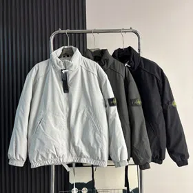 Stone Island loose-fitting stand-collar warm padded jacket-5251