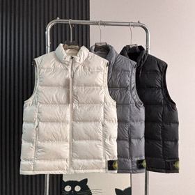 Stone Island Reversible 90% Down Vest Padded Jacket-5253