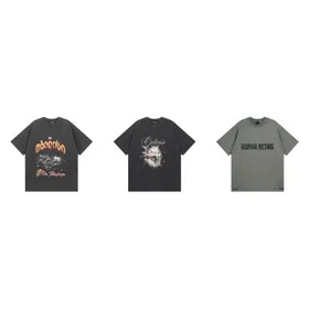 Balenciaga new loose-fitting crew neck short-sleeved T-shirt-5436
