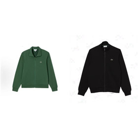 Lacoste zip-up cardigan jacket-5505