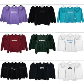 Balenciaga long-sleeved hooded sweatshirt-5523