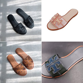 Tory Burch mesh flat slide sandals-5625