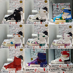 Dolce & Gabbana DG new lace-up breathable high-top sneakers-5761