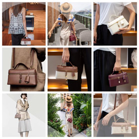 Loro Piana new vintage leather cosmetic bag-5830