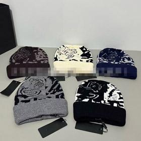 Dolce & Gabbana DG new full-print thickened knitted hat-5858