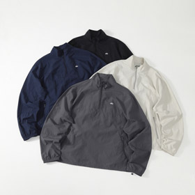 ALO half-zip embroidered stand-collar athletic jacket-5897