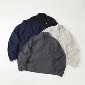 ALO half-zip embroidered stand-collar athletic jacket-5897
