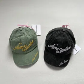 Acne Studios washed and distressed baseball cap-5910