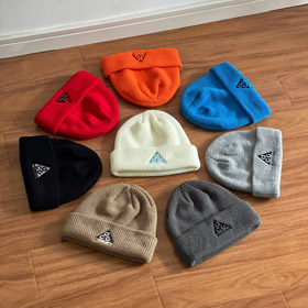 ACG outdoor warm knitted beanie with ear flaps-5920