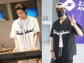 UNDEFEATE Five Stripes Embroidered Letter Short-Sleeve T-Shirt-5942