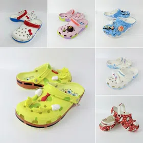 Crocs parent-child perforated beach sandals-5965