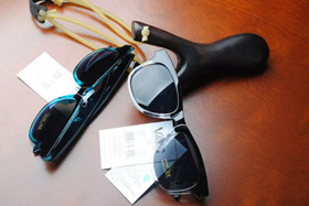 VANS Retro Classic Skateboard Gradient Frame Sunglasses-5988