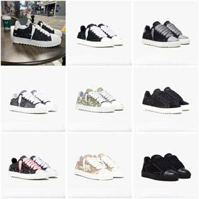 NUMERIS BOLD Series Color-Block Platform Sneakers-6037