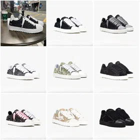 NUMERIS BOLD Series Color-Block Platform Sneakers-6037