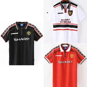 Manchester United 1998–99 Season Special Edition Commemorative Jersey-6053