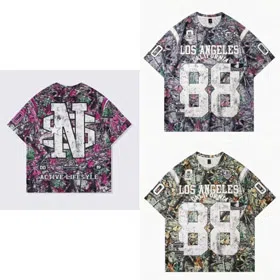 Los Angeles Vancouver Themed Streetwear T-Shirt-6079