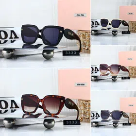 Miu Miu New UV-Protective Oversized Slimming Sunglasses-6151
