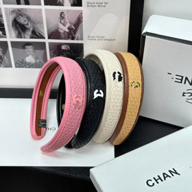 Chanel's new elegant wide-brimmed headband for outdoor use-6250
