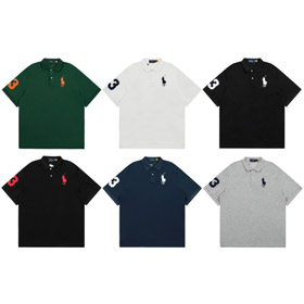 Polo Ralph Lauren Collared Casual Versatile Short-Sleeve T-Shirt-6319