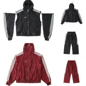 Adidas Originals x THUG CLUB Detachable Sleeve Track Suit-6404