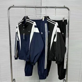Balenciaga color-blocked loose-fitting tracksuit-6408